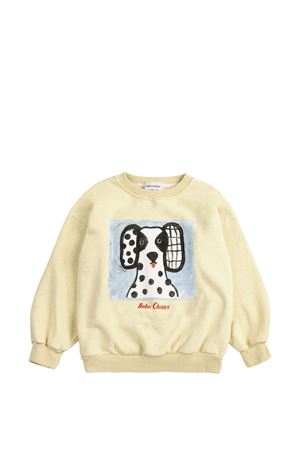felpa in cotone giallo BOBO CHOSES KIDS | B126AC041.